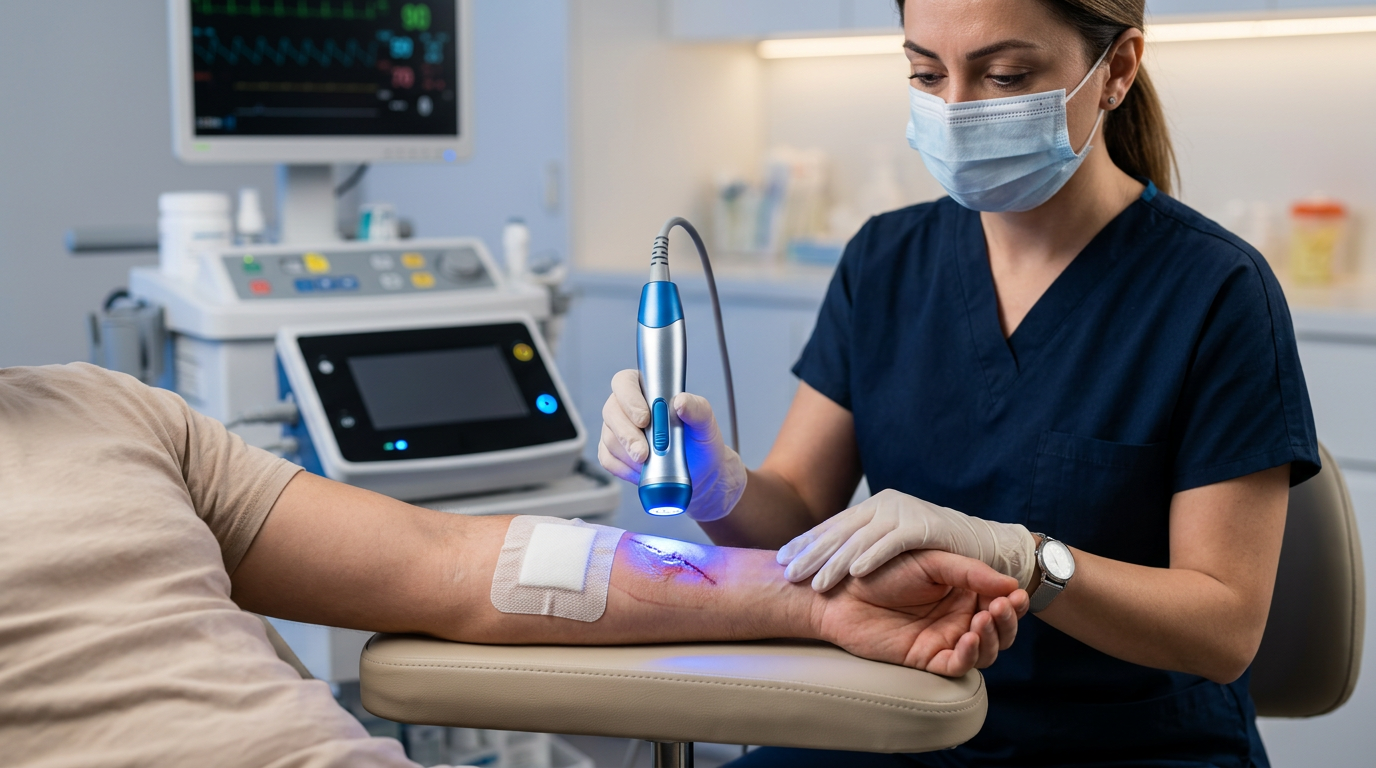 Geleceğin Şifası Yara Bakımında Mavi Işın Teknolojisi ve Modern Tedavi Yaklaşımları